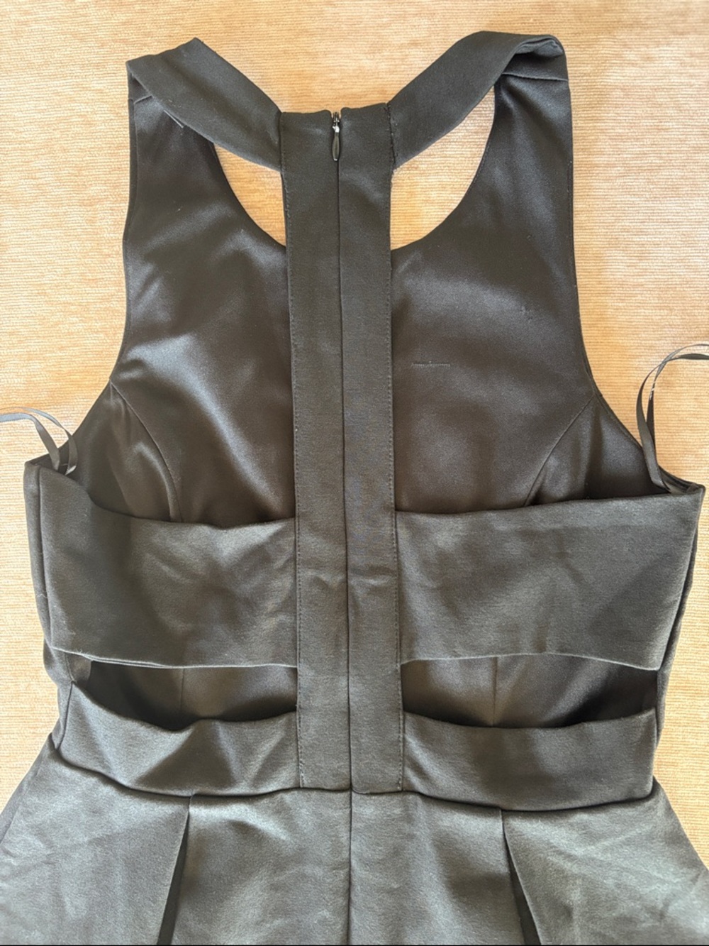 Lulu's Black Sleeveless Fit & Flare Mini Dress - Size M - Picture 5 of 8